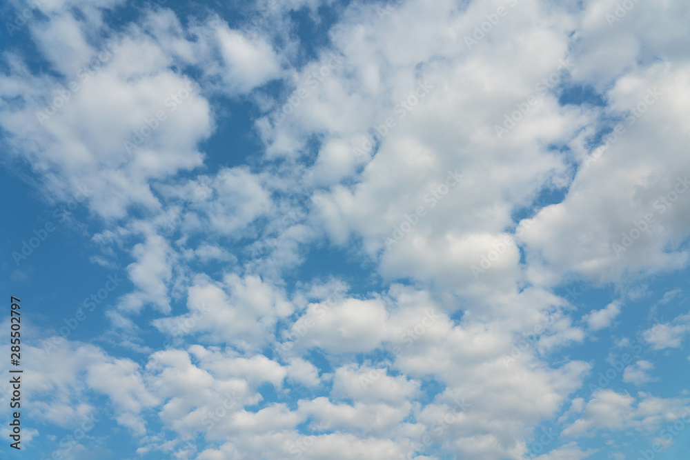 Blue sky with white clouds Blue sky with white clouds
