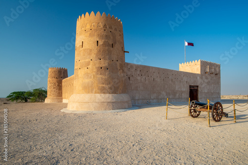 Entrance of Al Zubarah fort, Qatar