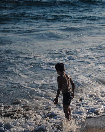 De paseo por la playa