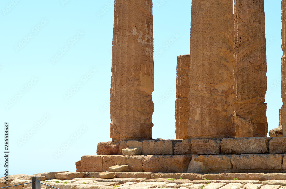 Fototapeta premium Antique colonies in Sicily,Agrigento,Italy