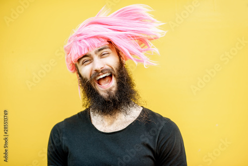 Funny portrait of a stylish...