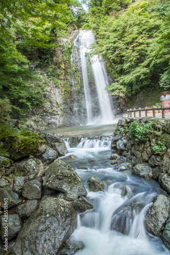 Osaka waterfall hike in beautiful park