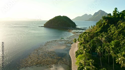 Spectacular landscape of El Nido in Philippines