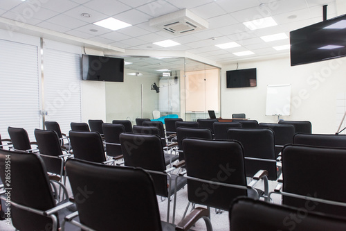 Empty classroom preparing for medical education or conference © olinchuk
