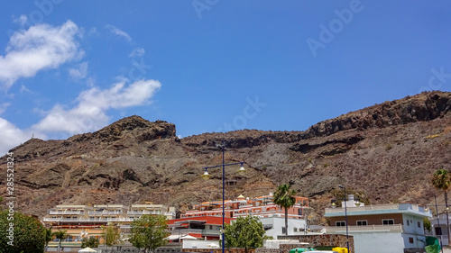 Puerto Mogan is a picturesque city on Gran Canaria island, Spain