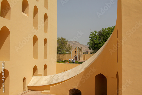 Jantar Mantar astronomical park in Jaipur, India photo