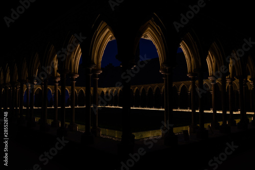 Closter in Mont Saint-Michel photo