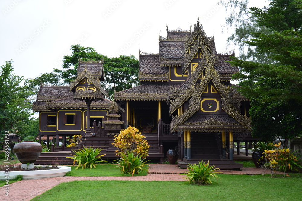 Magnifique Temple Thaïlande Asie