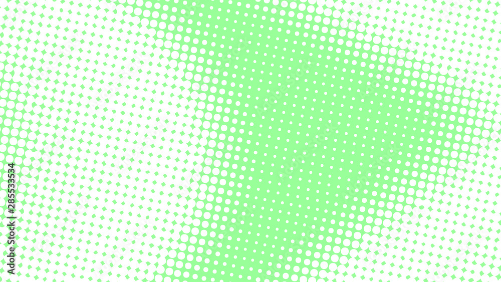 Pale green dotted background in retro pop art comic style, vector illustration Pale green dotted background in retro pop art comic style, vector illustration