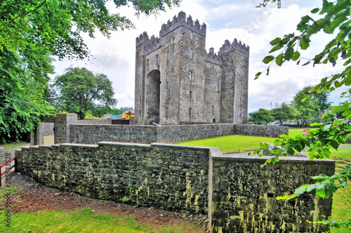 Bunratty Castle  - a large 15th-century tower house in County Clare, Ireland photo