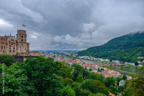 Heidelberg Palace and medieval city Heidelberg  Germany