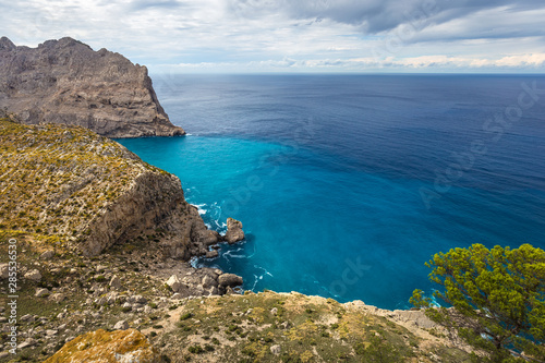 Cape Formentor in Mallorca  Balearic island  Spain