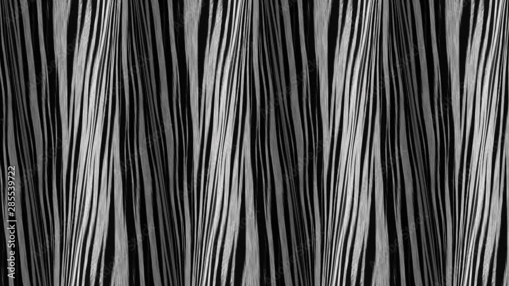 Zebra striped cones, animation Zebra striped cones, animation