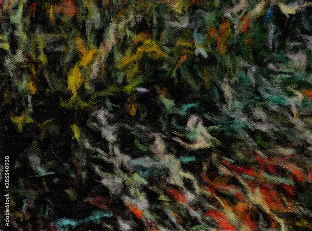 Contemporary abstraction wall art print, modern beautiful pattern background, fashion fantasy style oil painting artwork, volume brush strokes on canvas, colorful artistic print or poster Contemporary abstraction wall art print, modern beautiful pattern background, fashion fantasy style oil painting artwork, volume brush strokes on canvas, colorful artistic print or poster