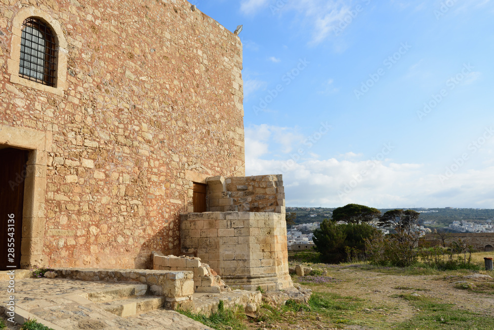 Fortezza von Rethymno auf kreta in griechenland
