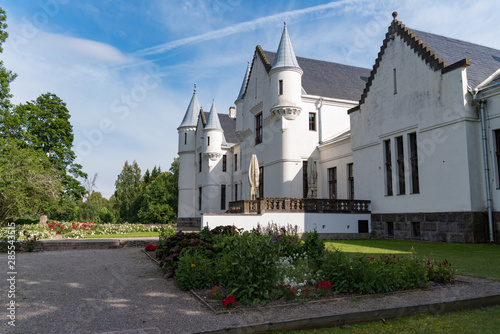 Old manor house (1876-1885), know as Alatskivi Loss (castle). Alatskivi, Estonia, Baltic States, Europe