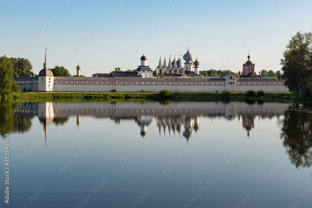 Tikhvin Assumption (Bogorodichny Uspensky)  Monastery in Tikhvin. Leningrad region. Russia