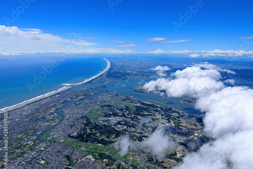 浜名湖上空／浜松市西区,空撮