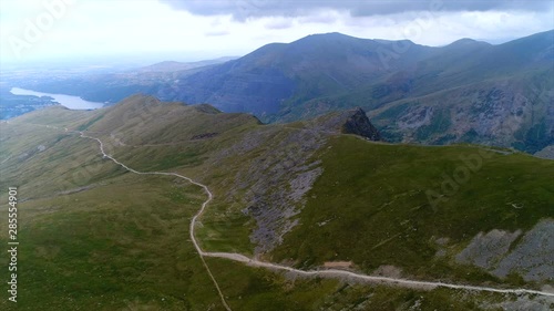 Snowdon, from drone photo