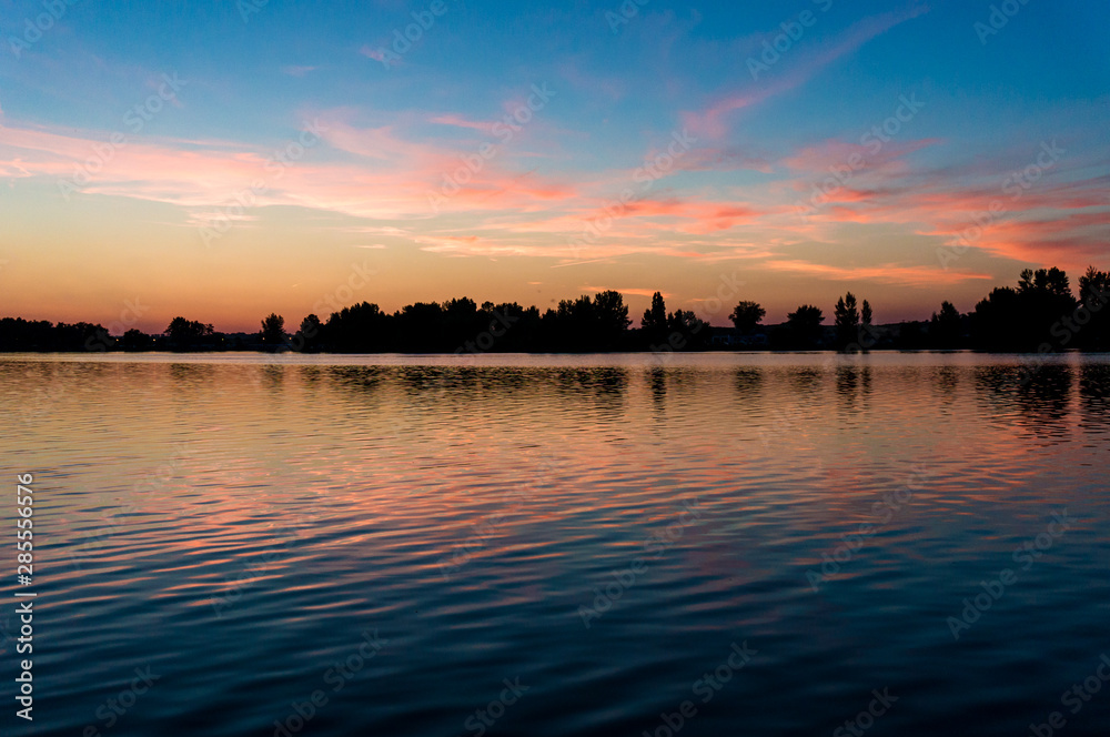 Sunset over Sunset over