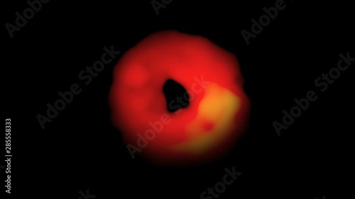 Black hole animation photo