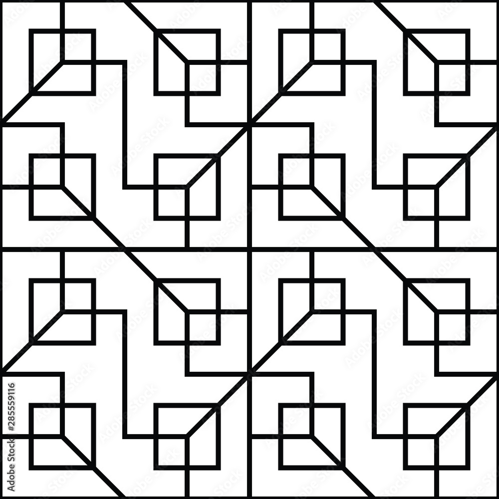Geometric Seamless Pattern