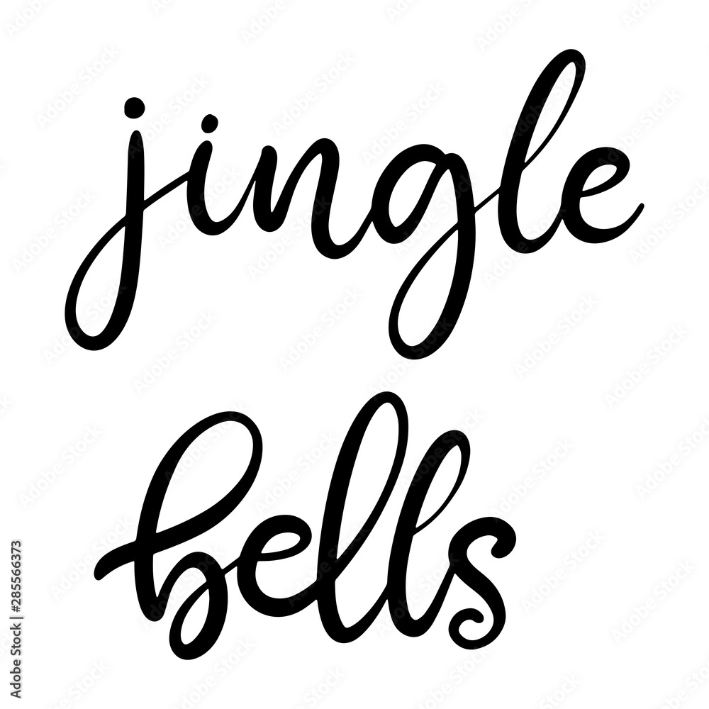 Fototapeta premium Merry Christmas and happy new year lettering.