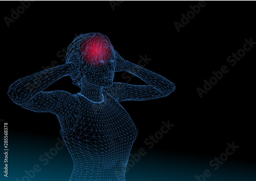 silhouette of a woman