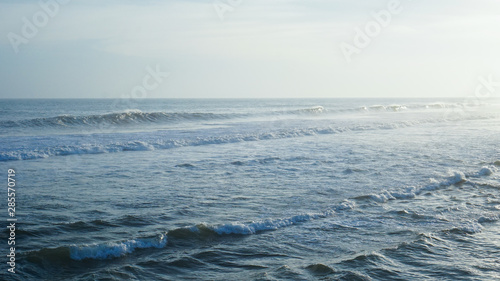 little waves in the sea
