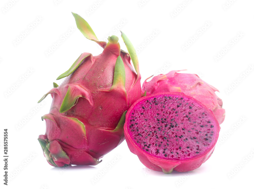 Dragon fruit isolated on white background Dragon fruit isolated on white background