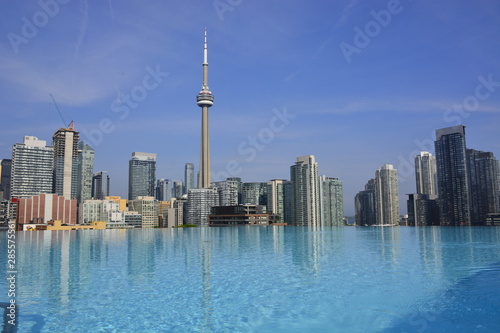 Rooftop views of Toronto photo