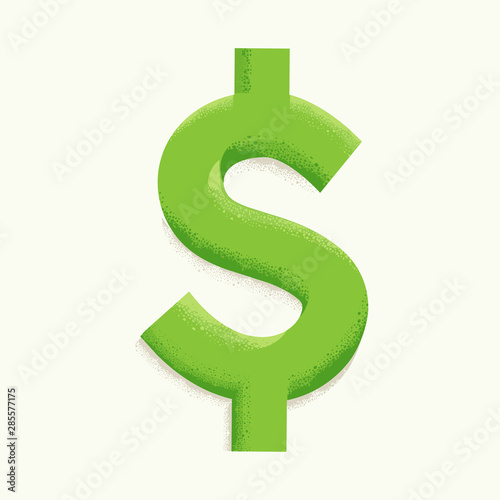 Dollar Sign Symbol Illustra...