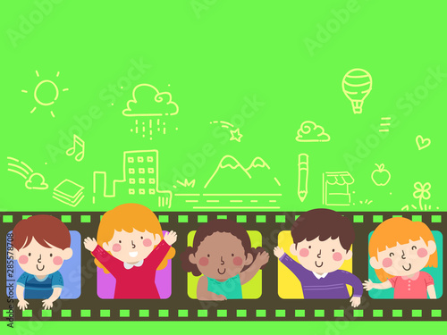 Kids Film Story Illustration
