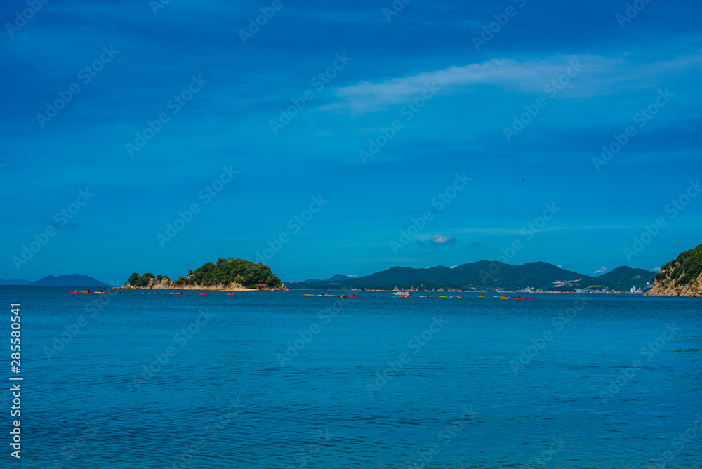 Fototapeta premium waterscapes in Shodoshima , Japan