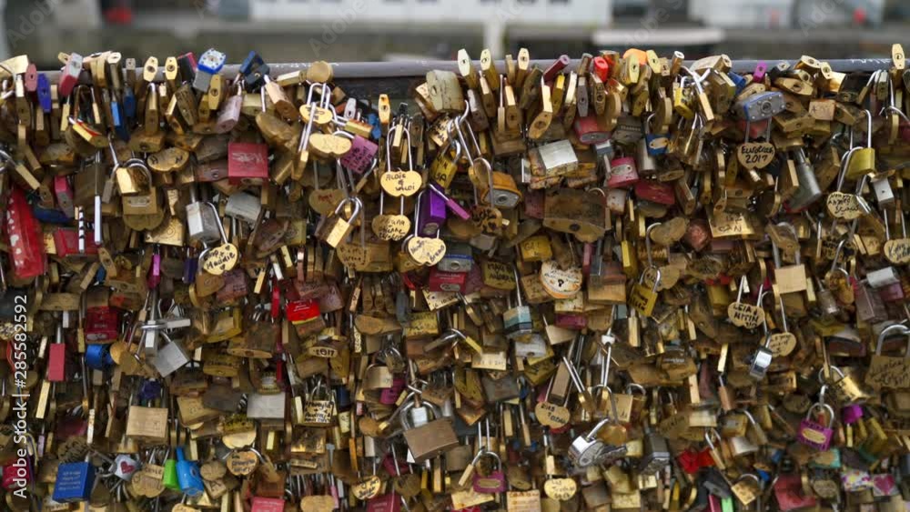 The Locks of Love Of Montmartre Paris