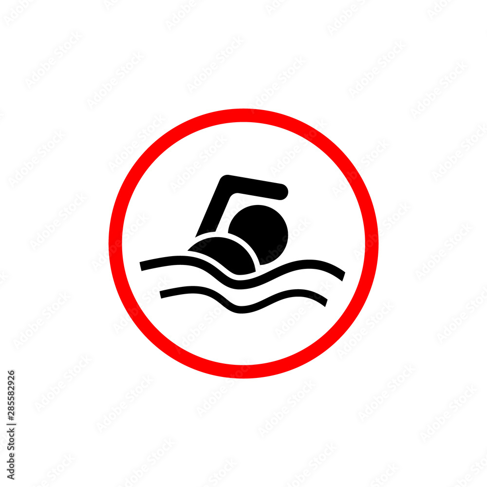 Floating man isolated icon on a white background. Floating man isolated icon on a white background.