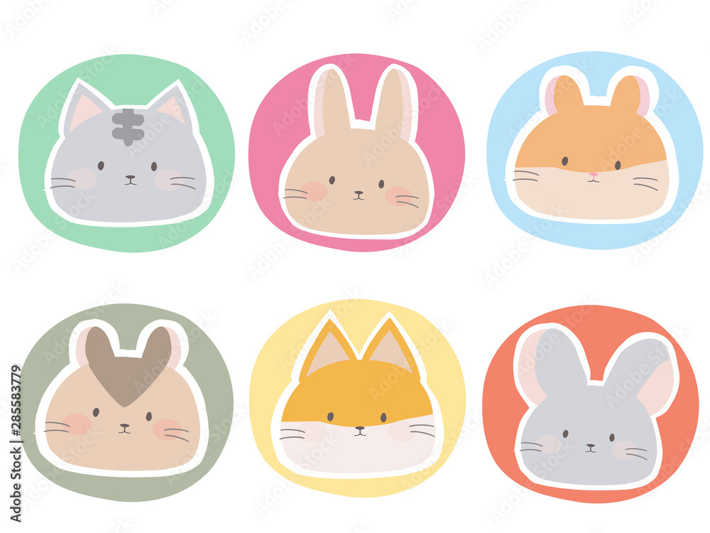 Obraz premium かわいい小動物