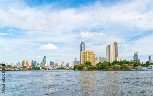 Bangkok City with Chao Pra Ya River