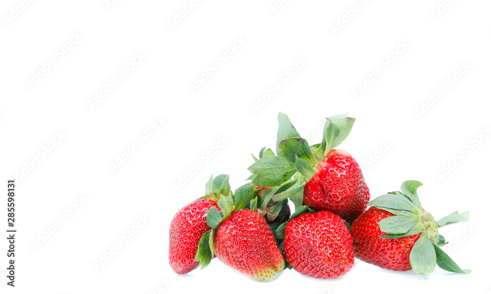 copy space strawberry isolated copy space strawberry isolated