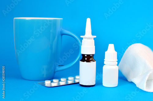 Different medications for treatment of acute respiratory diseases in cold weather season