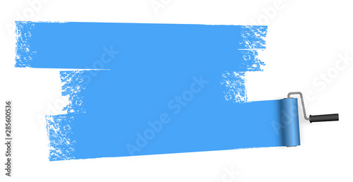 paint roller concept with marking