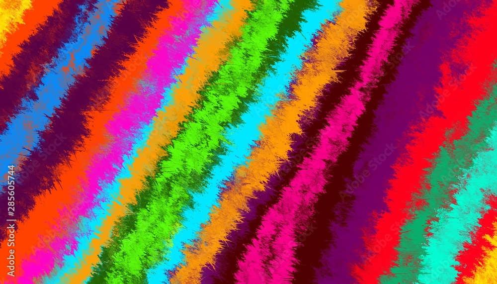Background bright multicolored stripes. Striped texture. Illustration 