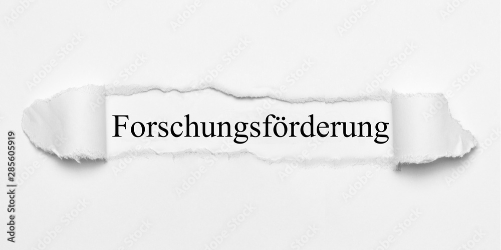 Obraz premium Forschungsförderung