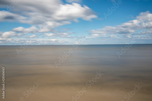 Long Exposure Photograph of the Baltic Sea at a Beach in Latvia © JonShore