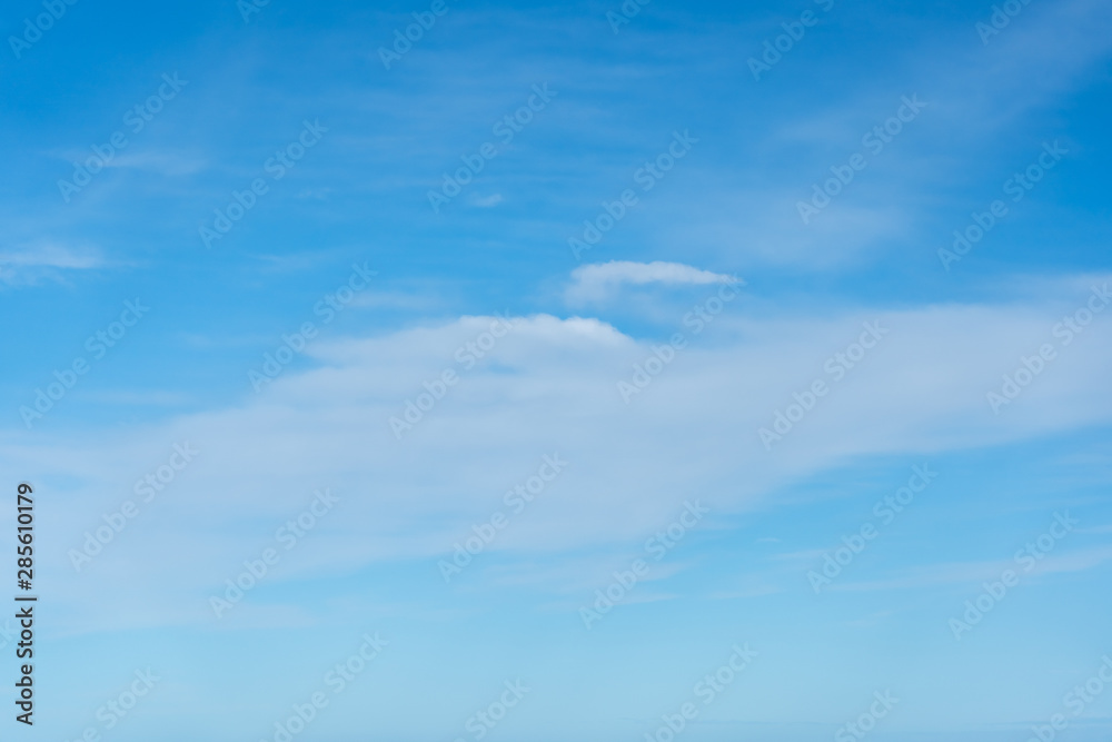 Blue Sky and clouds background; nature background