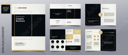 modern simple brochure pages templates