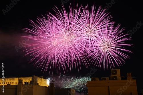 Fireworks in Elche for the festivities photo