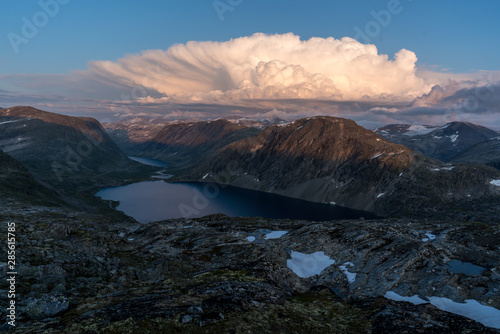 Beautiful landscape from Dalsnibba viewpoint