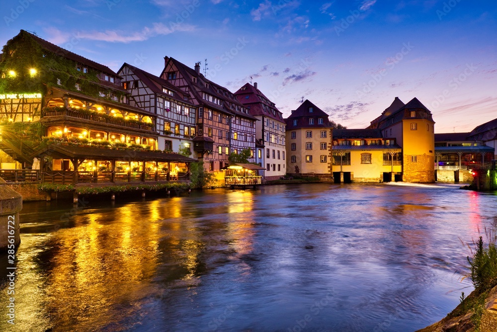 Naklejka premium Straßburg Kleinvenedig