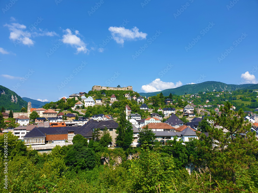 Mountain Village Peaceful in Bosnia and Herzegovina